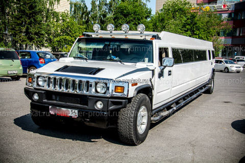Аренда лимузина Новосибирск - Hummer H2